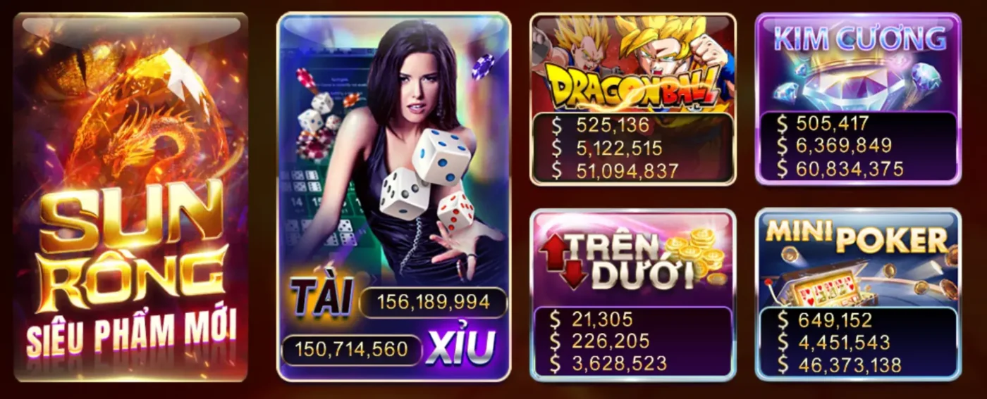 mini game sun win